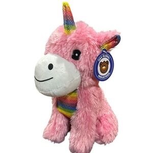 UNICORN, Rainbow Pink, 9", Plush Pride New